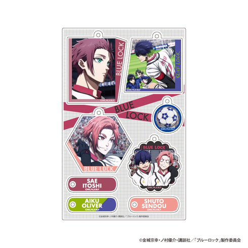 『ブルーロック』ぎっしりアクリルキーチェーン U-20日本代表