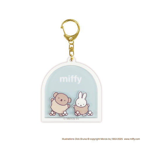 『ミッフィー/ ディックブルーナ』シャカシャカアクリルキーホルダー ミッフィー&ボリス