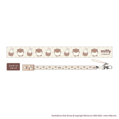 《米菲 / 迪克·布魯納》MF 頸掛繩 MF&鮑里斯【202603 再版】