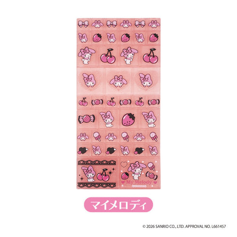 『サンリオキャラクターズ』マイメロディ♡クロミ タイルシール マイメロディ【202601再販】