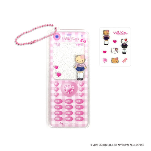 『サンリオキャラクターズ』ハローキティ TDなつかしガラケーキーホルダー2 BOX (全6種)【202606再販】