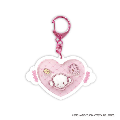 『こぎみゅん』シャカシャカアクリルキーホルダー ピンク