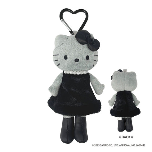 『HELLO KITTY BLACK ANGEL』ハローキティ スタイルアップマスコット ドレス(グレー)【202510再販】