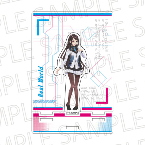 『異世界でチート能力を手にした俺は、現実世界をも無双する~レベルアップは人生を変えた~』カットアウトアクリルスタンド 宝城佳織