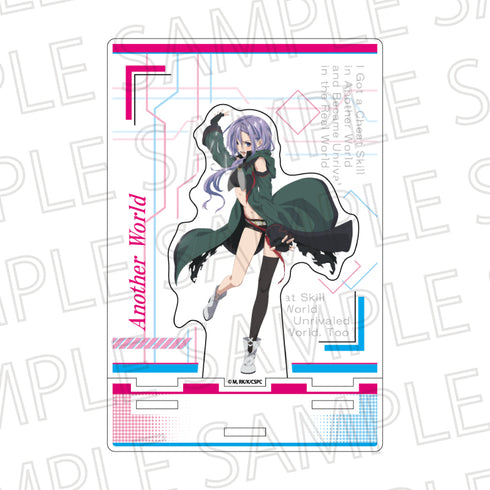 『異世界でチート能力を手にした俺は、現実世界をも無双する~レベルアップは人生を変えた~』カットアウトアクリルスタンド ルナ