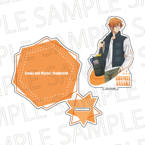 『映画 佐々木と宮野―卒業編―』アクリルコースタースタンド 佐々木秀鳴 描きおろしイラスト~キャンプ~