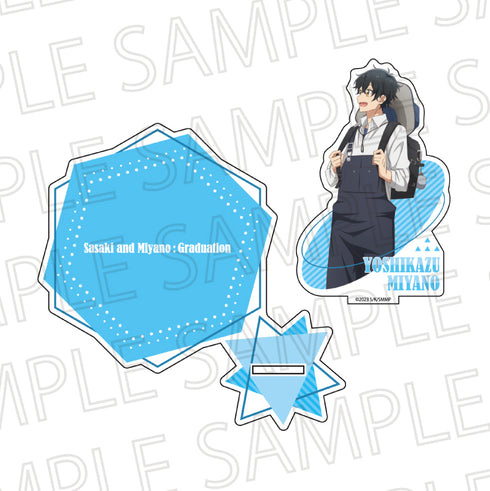 『映画 佐々木と宮野―卒業編―』アクリルコースタースタンド 宮野由美 描きおろしイラスト~キャンプ~