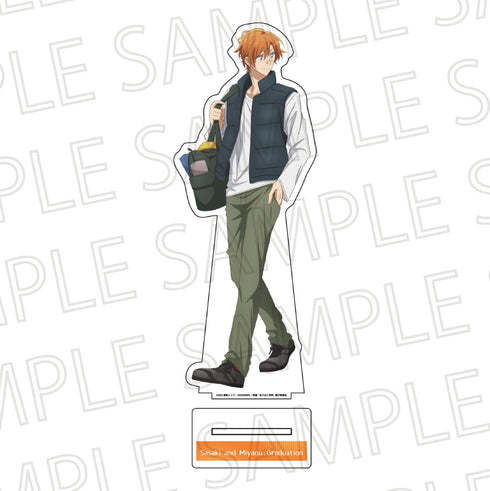 『映画 佐々木と宮野―卒業編―』アクリルマスコット 佐々木秀鳴 描きおろしイラスト~キャンプ~