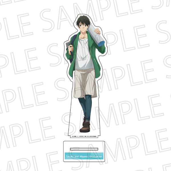 『映画 佐々木と宮野―卒業編―』アクリルマスコット 鍵浦昭 描きおろしイラスト~キャンプ~
