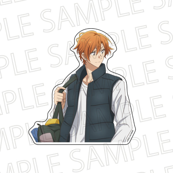 『映画 佐々木と宮野―卒業編―』ダイカットステッカー 佐々木秀鳴 描きおろしイラスト~キャンプ~