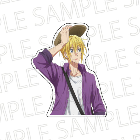 『映画 佐々木と宮野―卒業編―』ダイカットステッカー 平野大河 描きおろしイラスト~キャンプ~