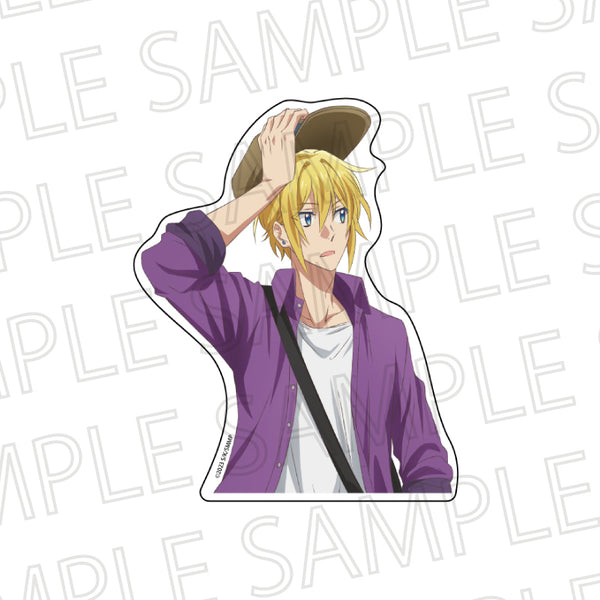 『映画 佐々木と宮野―卒業編―』ダイカットステッカー 平野大河 描きおろしイラスト~キャンプ~