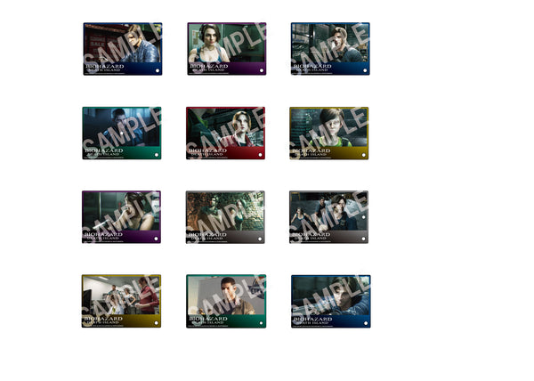 『バイオハザード:デスアイランド』トレーディングアクリルプレート BOX【202404再販】