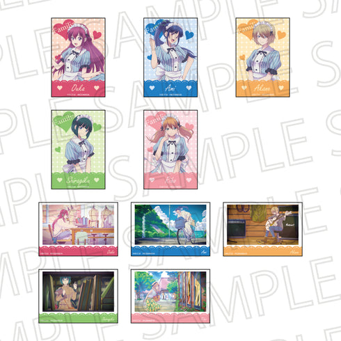 『女神のカフェテラス』トレーディングスクエアカンバッジ BOX