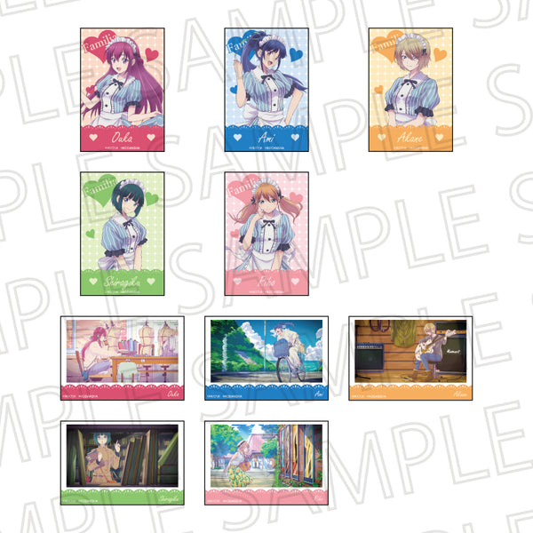 『女神のカフェテラス』トレーディングスクエアカンバッジ BOX