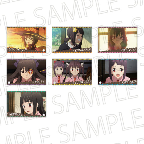 『この素晴らしい世界に爆焔を!』トレーディングアクリルプレート BOX