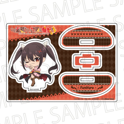 『この素晴らしい世界に爆焔を!』ふらふらアクリルスタンド ふにふら