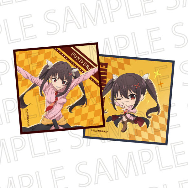 『この素晴らしい世界に爆焔を!』マイクロファイバーコースターセット ふにふら