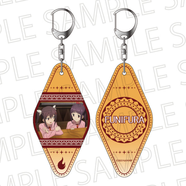 『この素晴らしい世界に爆焔を!』モーテルキーホルダー ふにふら