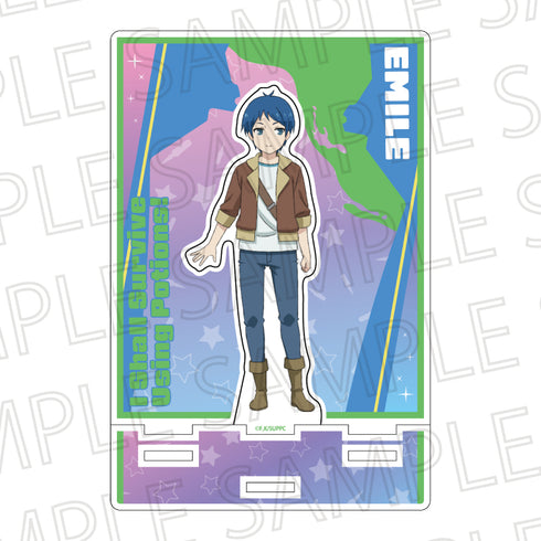 『ポーション頼みで生き延びます!』カットアウトアクリルスタンド エミール