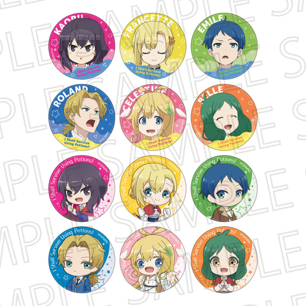 『ポーション頼みで生き延びます!』トレーディングカンバッジ BOX