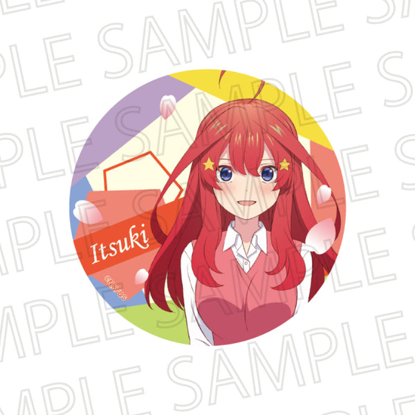 『五等分の花嫁∽』グリッターカンバッジ 中野五月