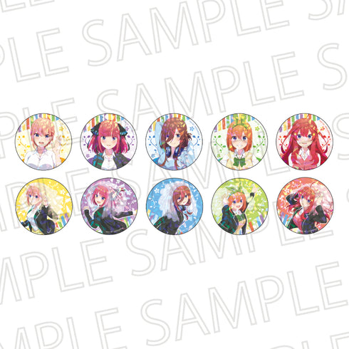 『五等分の花嫁∽』トレーディングホロカンバッジ BOX