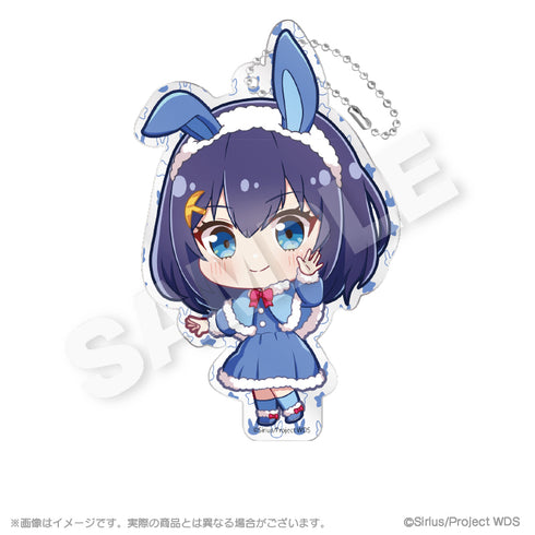 『ワールドダイスター』ビッグアクリルキーホルダー 静香