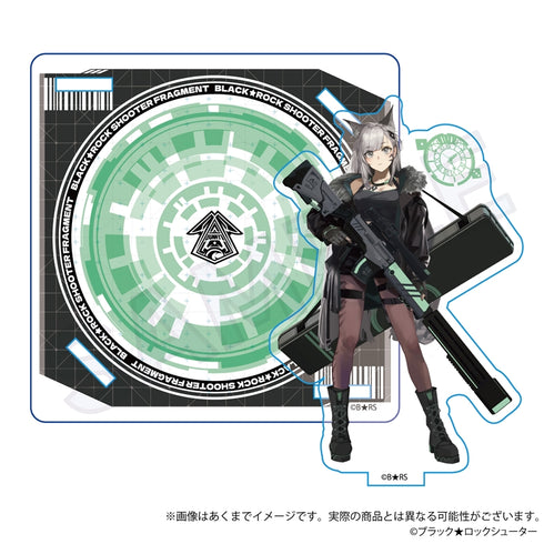 『ブラック★ロックシューター FRAGMENT』アクリルスタンドコースター フーリン