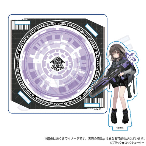 『ブラック★ロックシューター FRAGMENT』アクリルスタンドコースター ナラ