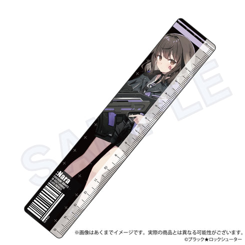『ブラック★ロックシューター FRAGMENT』15cm定規 ナラ