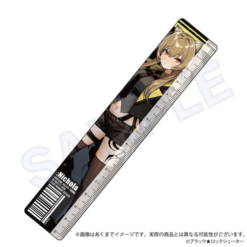 『ブラック★ロックシューター FRAGMENT』15cm定規 二コラ