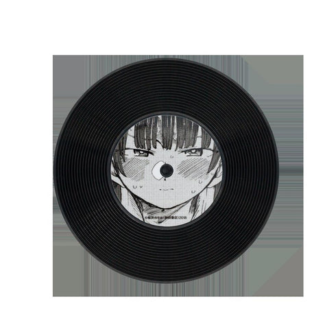 『僕の心のヤバイやつ』レコード風コースター プロペラ