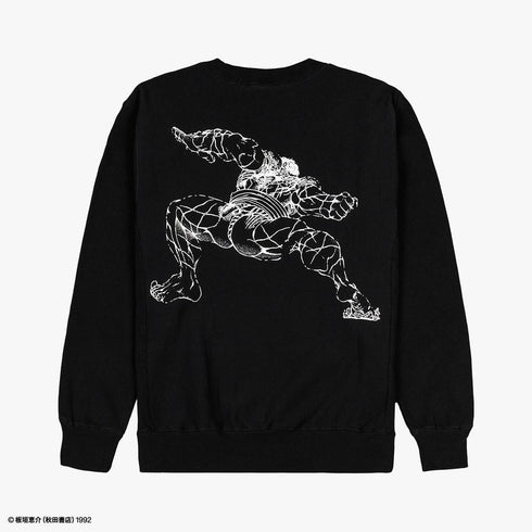 『刃牙』Crew Sweat "The Strong is The Beautiful"