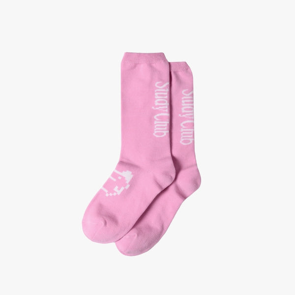 "Tamagotchi" Study Club Socks (Pink)