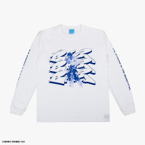 『刃牙』MEQRI Long Sleeve Tee Graffiti