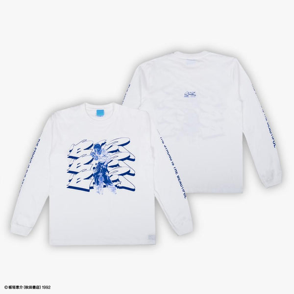 『刃牙』MEQRI Long Sleeve Tee Graffiti