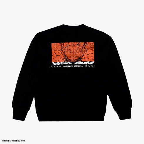 『刃牙』MEQRI Sweatshirt 鬼の貌