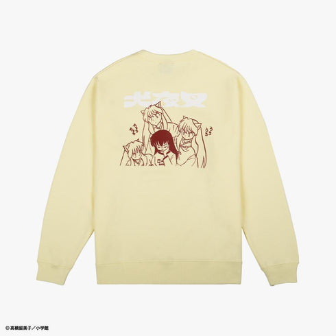 『犬夜叉』うろちょろSweatshirt フロストイエロー