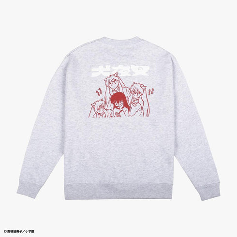 『犬夜叉』うろちょろSweatshirt アッシュ
