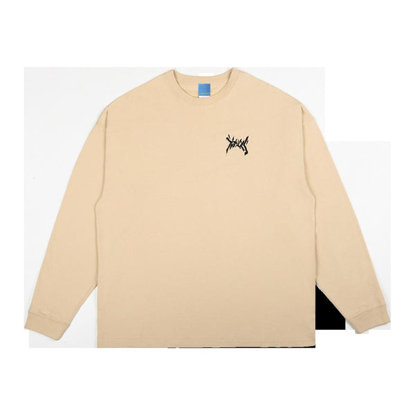 『うしおととら』Long Sleeve Tee 白面 サンドベージュ