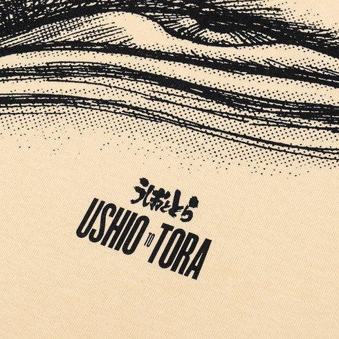 『うしおととら』Long Sleeve Tee 白面 サンドベージュ