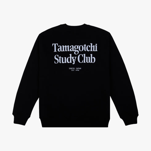 "Tamagotchi" Study Club Sweatshirt - Black