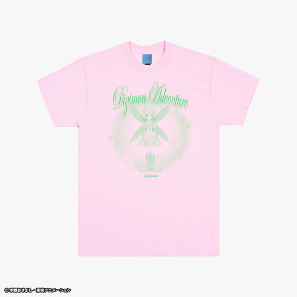 『デジモンアドベンチャー』Tee リリモン ライトピンク