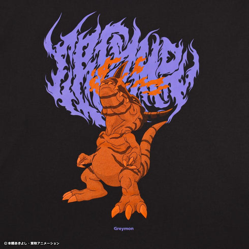 『デジモンアドベンチャー』Long Sleeve Tee グレイモン