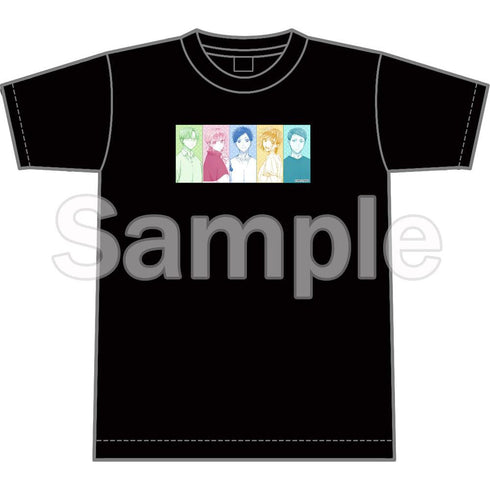 『アオのハコ』Tシャツ(部活Ver.)黒 【202504再販】