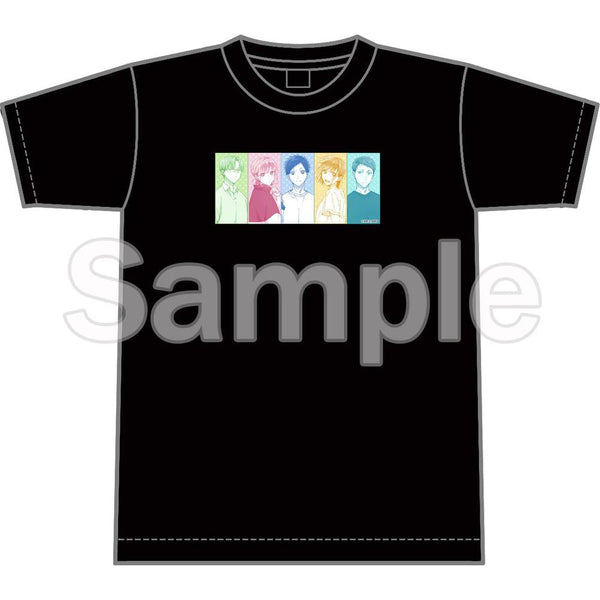 『アオのハコ』Tシャツ(部活Ver.)黒 【202504再販】