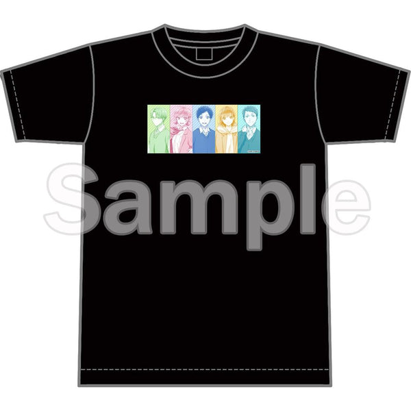 『アオのハコ』Tシャツ(制服Ver.)黒 【202504再販】