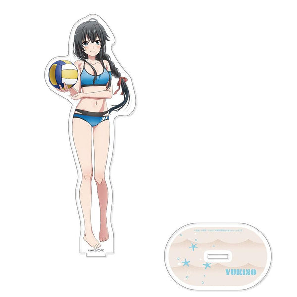 『やはり俺の青春ラブコメはまちがっている。完』【描き下ろし】BIGアクリルスタンド 雪乃(ビーチバレー)
