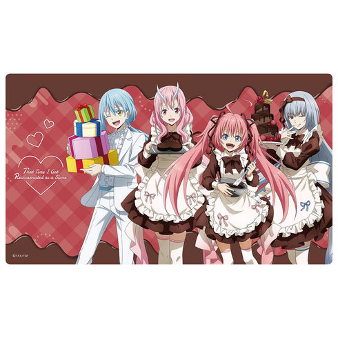 『転生したらスライムだった件』描き下ろし ラバーマット バレンタインVer.